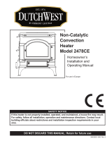 Vermont Casting Electric Heater 2478CE User manual