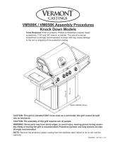 Vermont Casting Gas Grill VM508K User manual
