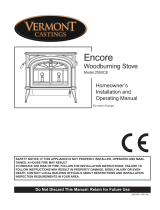 Vermont Casting Stove 2550CE User manual