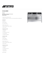 Smeg Electric Grill CSA150X User manual