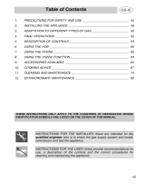 Smeg A5-6 User manual