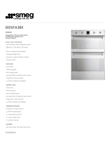 Smeg Microwave Oven DOSFA38X User manual