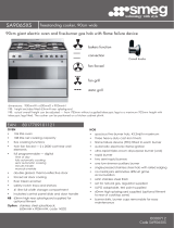 Smeg Stove SA9065XS User manual