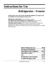 Smeg Refrigerator CR320ASX User manual