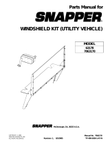 Snapper Utility Vehicle 63178 User manual