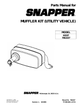 Snapper Utility Vehicle 63337 User manual