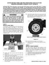 Snapper Utility Vehicle 7-4510 User manual