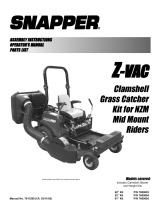 Snapper 7600004 User manual