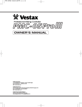 Vestax PMC-05ProIII User manual