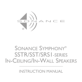 Sonance SRS1 SERIES User manual
