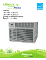 Soleus Air Air Conditioner GM-WAC-12ESE-C User manual