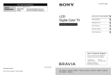 Sony Flat Panel Television 22BX320 User manual