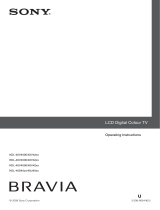 Sony Flat Panel Television 3-298-969-11(2) User manual