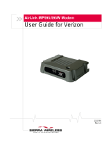 Sierra Wireless MP595 User manual