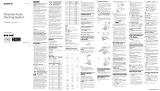 Sony XDR-DS12iP User manual