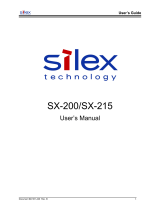 Silex technology SX-215 User manual