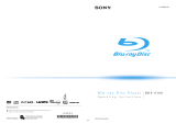 Sony Blu-ray Player BDP - S300 User manual