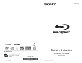 Sony Blu-ray Player BDP-S350 User manual