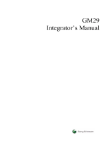 Sony Ericsson GM29 User manual