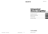 Sony TA-FA1200 User manual