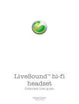Sony Ericsson Live Sound User manual