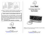 Sonic Alert SONIC BOOM ALARM CLOCK SB300SS User manual