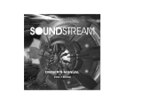 Soundstream Technologies Home Theater System XXX-15000D User manual