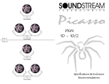 Soundstream Technologies Picasso PXW-10/2 User manual
