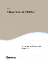 Mitel 5330 User manual