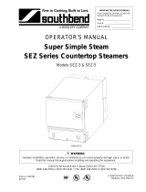 Southbend Electric Steamer SEZ-3 User manual