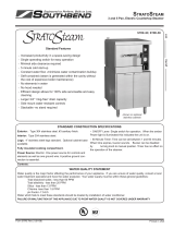 Southbend StratoSteam STRE-5D User manual