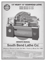 Southbend Lathe SB User manual