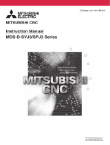Mitsubishi Electric MDS-D-SVJ3/SPJ3 Series User manual