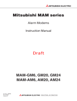 Mitsubishi Electronics MAM-GM20 User manual