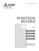 Mitsubishi Electronics MR-MC210 User manual