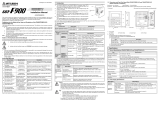 Mitsubishi Electric Air Conditioner F920GOT-BBD5-K-E User manual