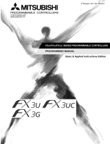 Mitsubishi Electronics Video Gaming Accessories FX3G User manual
