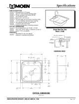 Moen Plumbing Product 21509 User manual