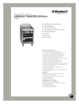Waldorf Oven GT8600G User manual
