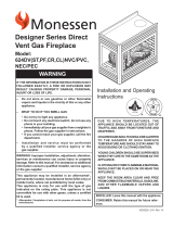 Monessen Hearth CR User manual