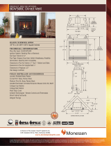 Monessen Hearth Direct Vent Gas Fireplace MDV600 User manual