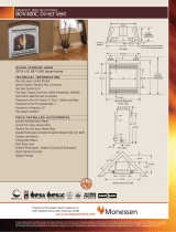Monessen Hearth Direct Vent Gas Fireplace MDV600 User manual