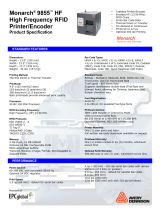 Monarch Printer 9855 HF User manual