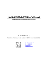 Moxa Technologies Computer Hardware C218 User manual