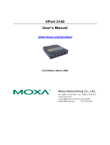 Moxa Technologies Computer Drive 2140 User manual