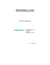 Moxa Technologies EtherDevice EDS-510A Series User manual