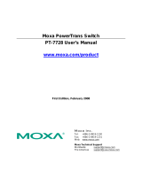 Moxa Technologies PowerTrans PT-7728 User manual