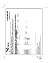 Mr. Coffee APS-998 User manual