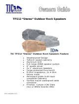 TIC Speaker TFS12 User manual