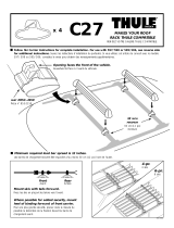 Thule Bike Rack C27 User manual